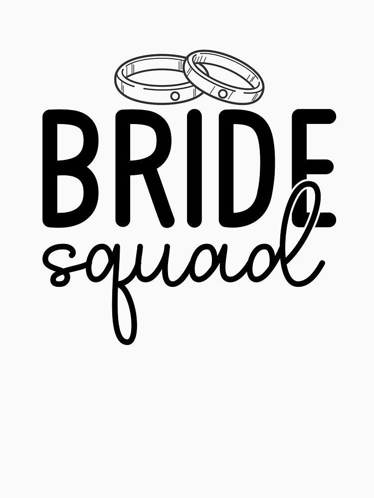 Bride Squad by EnchantedEvents T-Shirts, Hoodie, Sweatshirt | BlankRebels.com (Image 3)