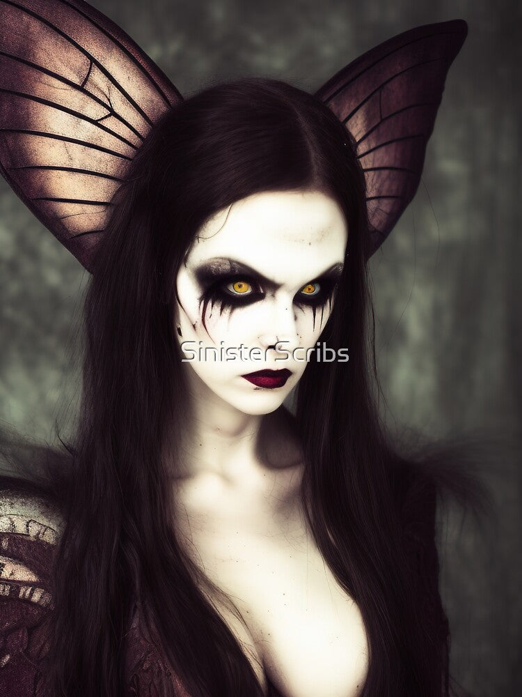 Dark Fairy by SinisterScribs T-Shirts, Hoodie, Sweatshirt | BlankRebels.com (Image 3)
