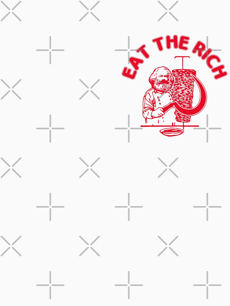 Eat The Rich Doner Döner Kebab Karl Marx Socialist Hasan Piker by wearhypeco T-Shirts, Hoodie, Sweatshirt (Image 3)