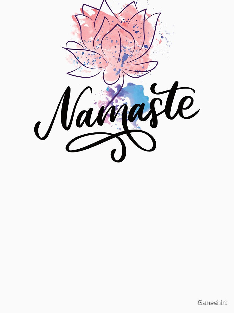 Namaste Lotus Blossom Yoga Shirt T-Shirts, Hoodie, Sweatshirt