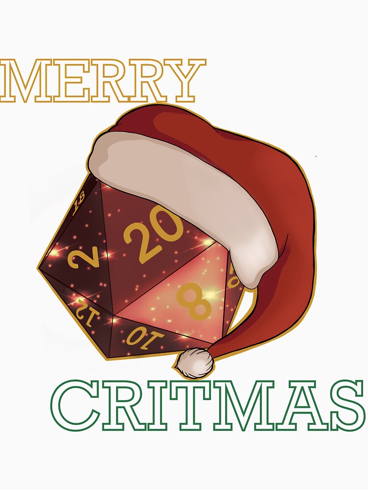 Merry Critmas Dice by Feyland T-Shirts, Hoodie, Sweatshirt | BlankRebels.com (Image 3)