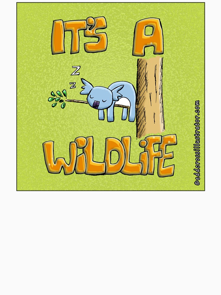 It's a Wildlife - Sleeping Koala by eddcross T-Shirts, Hoodie, Sweatshirt | BlankRebels.com (Image 3)