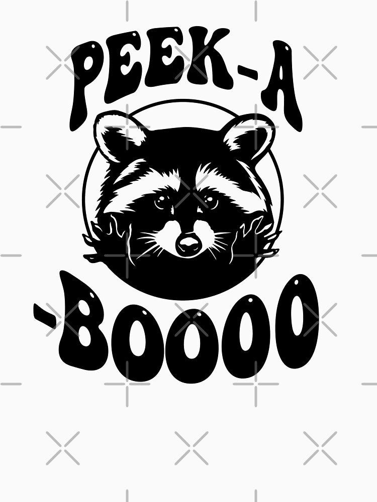Peekaboo Racoon by uxcomshop T-Shirts, Hoodie, Sweatshirt | BlankRebels.com (Image 3)