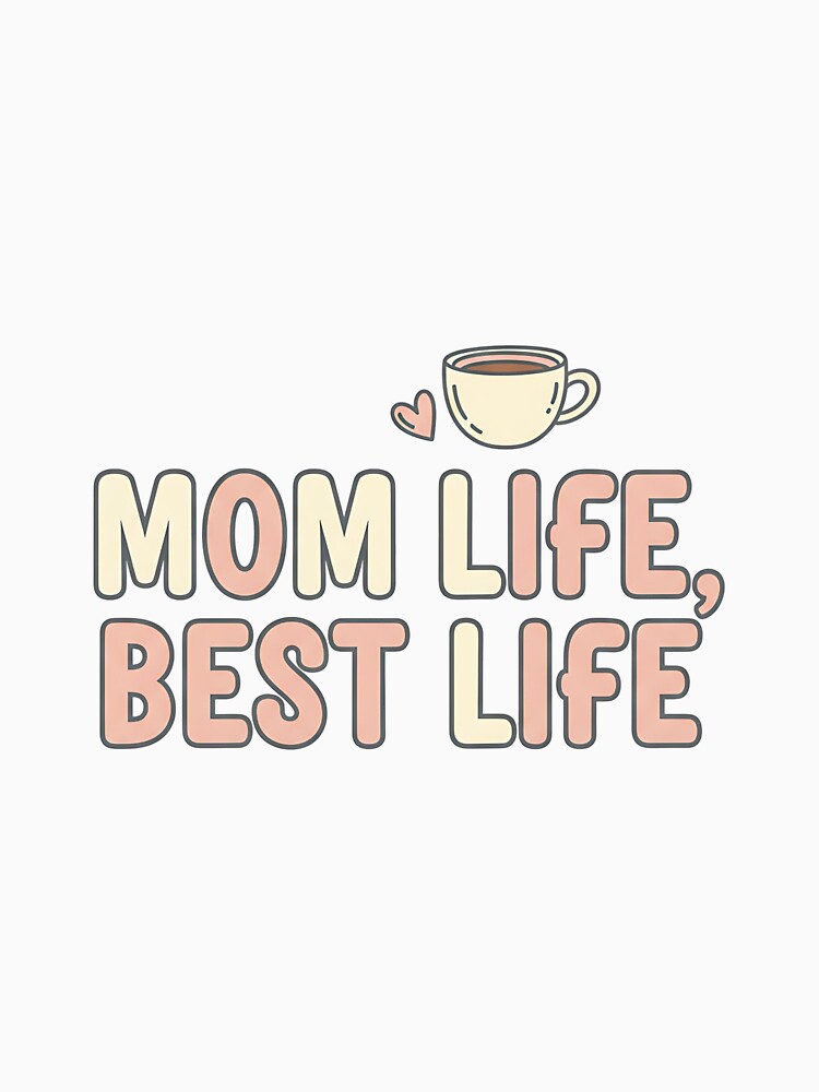 Mom Life Best Life Graphic Mother T-Shirt by Muzgle Hoodie, Sweatshirt | BlankRebels.com (Image 3)