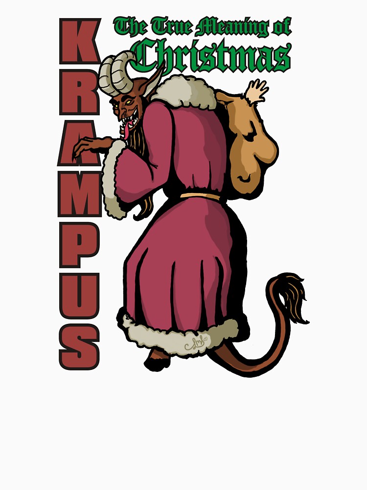 2 Krampus the true meaning of Christmas by Stevenstego T-Shirts, Hoodie, Sweatshirt | BlankRebels.com (Image 3)