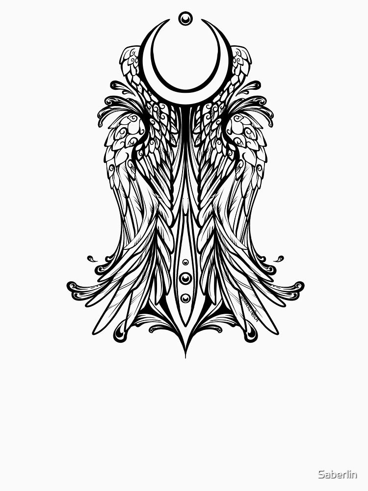 Feminine Flight by Saberlin T-Shirts, Hoodie, Sweatshirt | BlankRebels.com (Image 3)