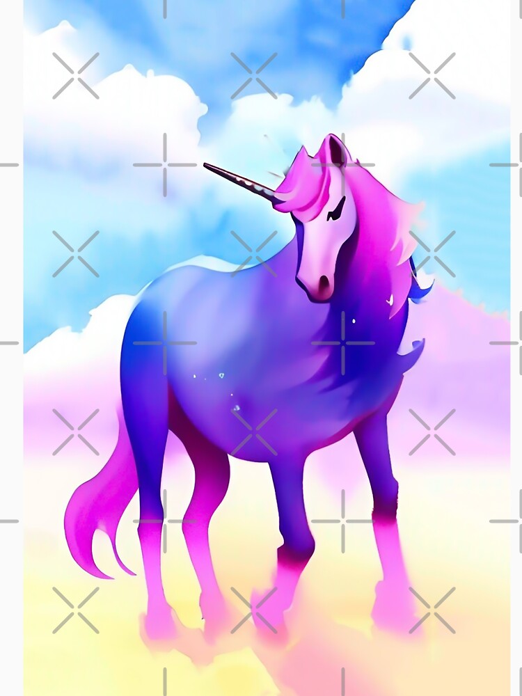 Pretty Magical Watercolor Unicorn by CattlettArt T-Shirts, Hoodie, Sweatshirt | BlankRebels.com (Image 3)