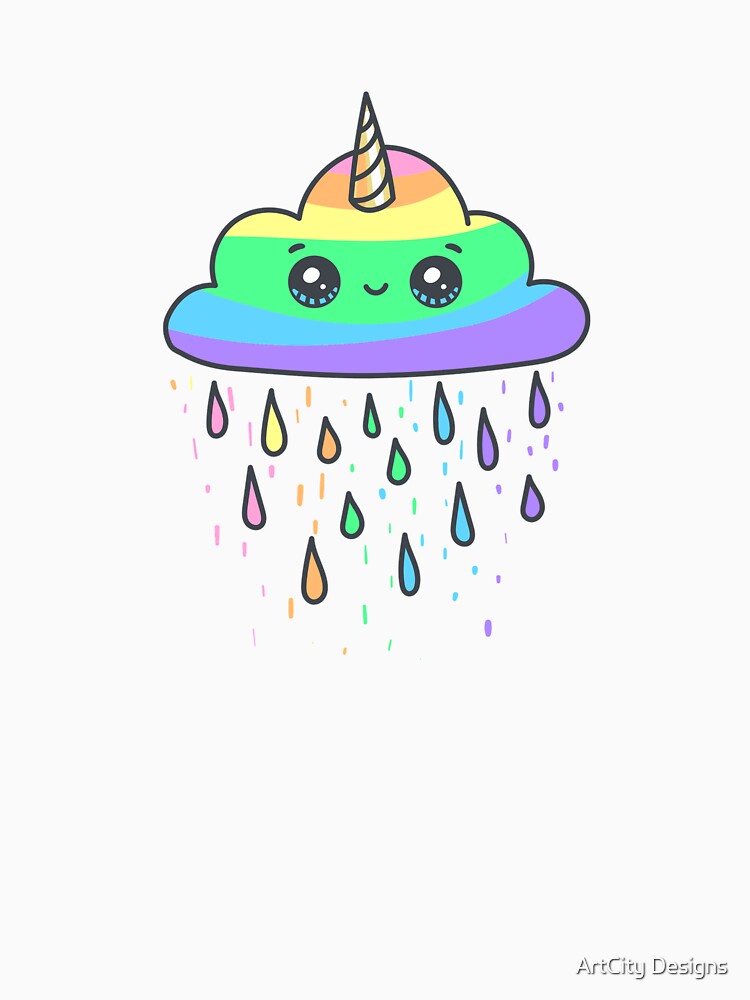 Unicorn Rainbow by ArtCity Designs T-Shirts, Hoodie, Sweatshirt | BlankRebels.com (Image 3)