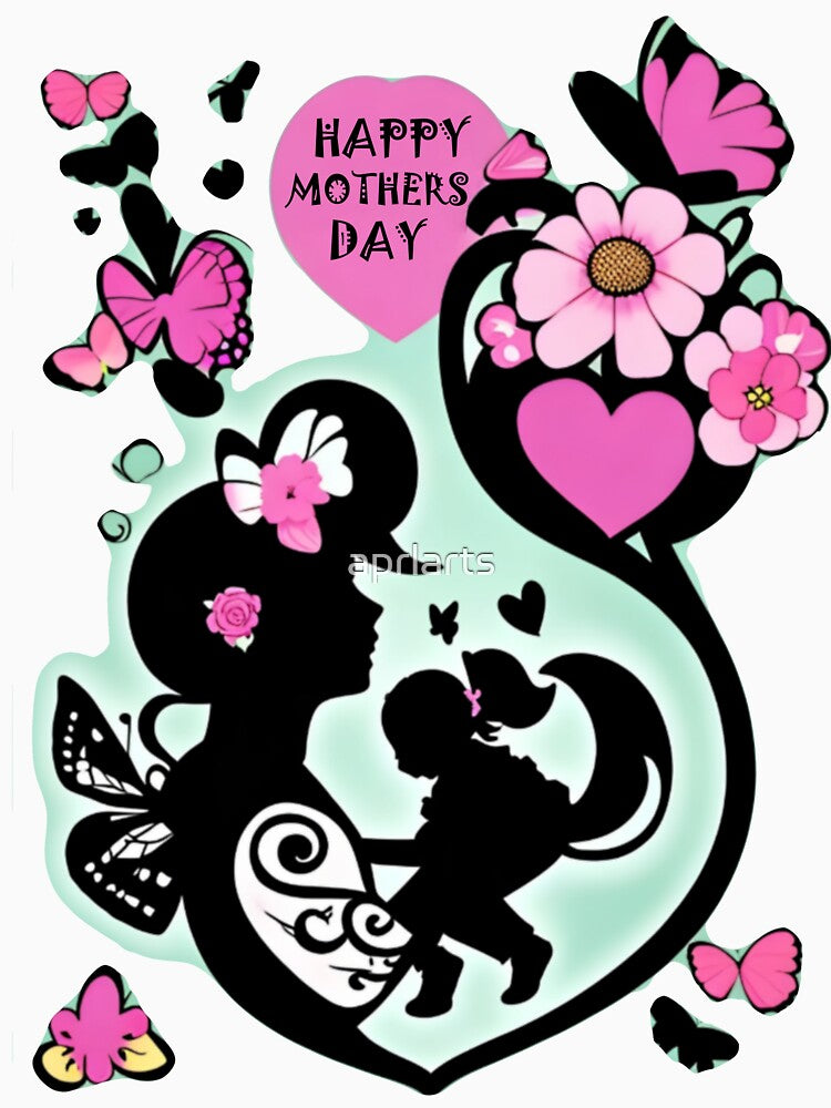 flower for happy mothers day by aprlarts T-Shirts, Hoodie, Sweatshirt | BlankRebels.com (Image 3)