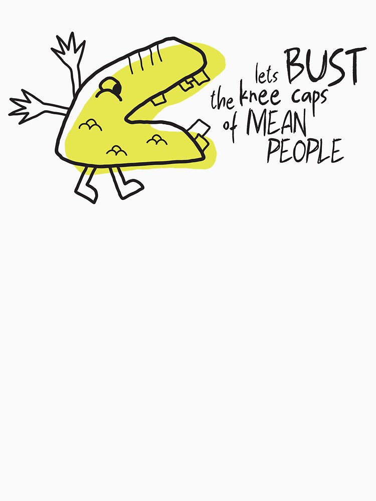 Cut Monster Hates Mean People by LordAutmnBottom T-Shirts, Hoodie, Sweatshirt | BlankRebels.com (Image 3)