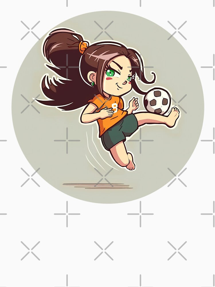 Cute Soccer Girl by duke818