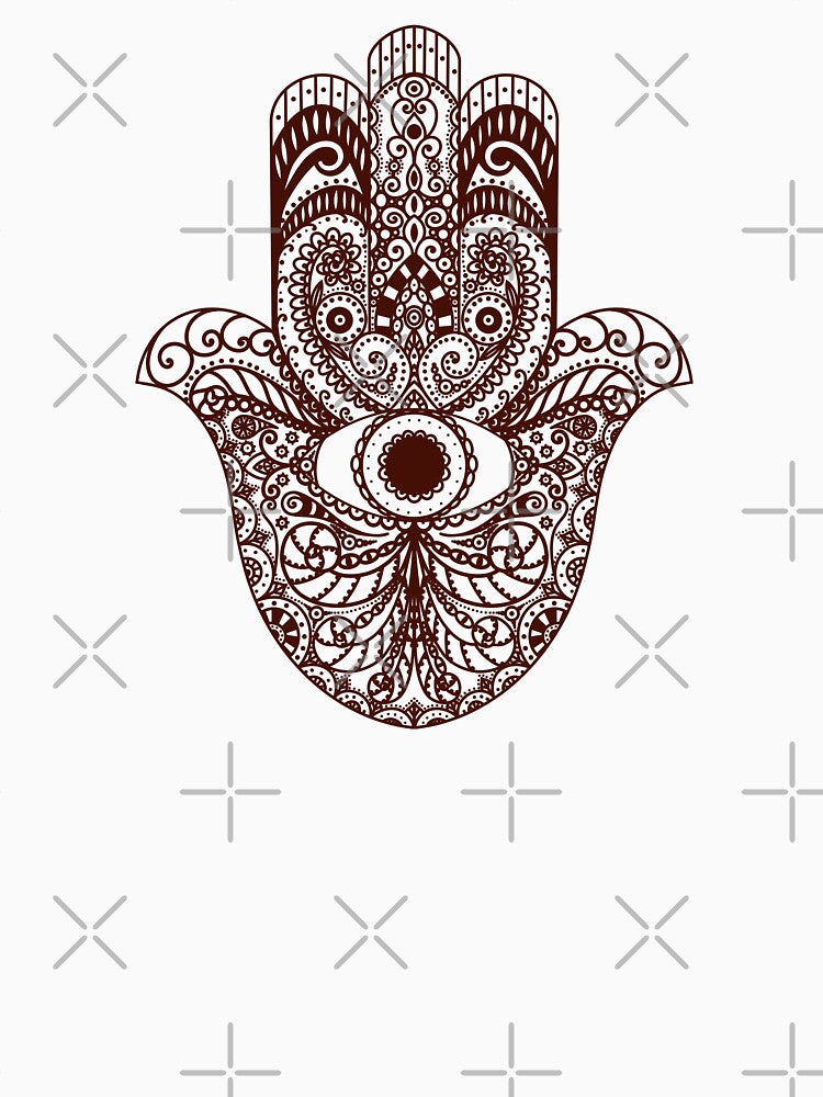 Hand of Fatima, Hamsa by Milamara T-Shirts, Hoodie, Sweatshirt | BlankRebels.com (Image 3)