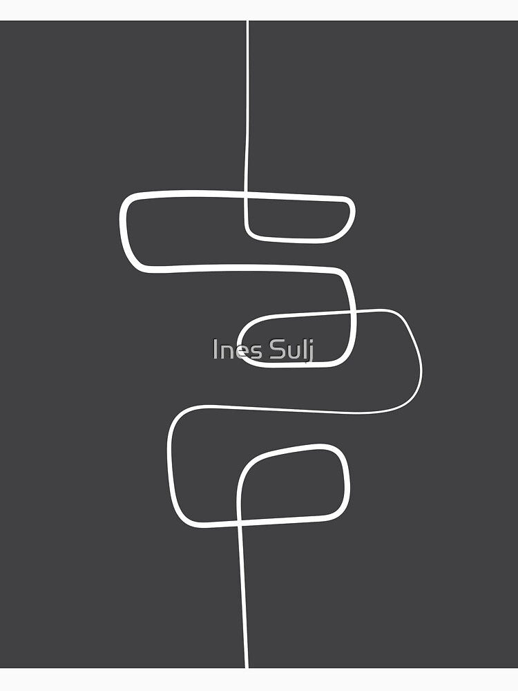 Minimalist Abstract Line Art 03-01 by PAPER MOON art & design T-Shirts, Hoodie, Sweatshirt | BlankRebels.com (Image 3)
