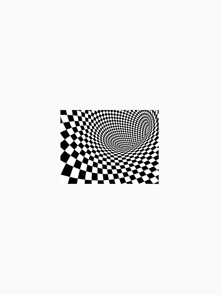 Black and White Square Swirl by FunnyStyleLine T-Shirts, Hoodie, Sweatshirt | BlankRebels.com (Image 3)