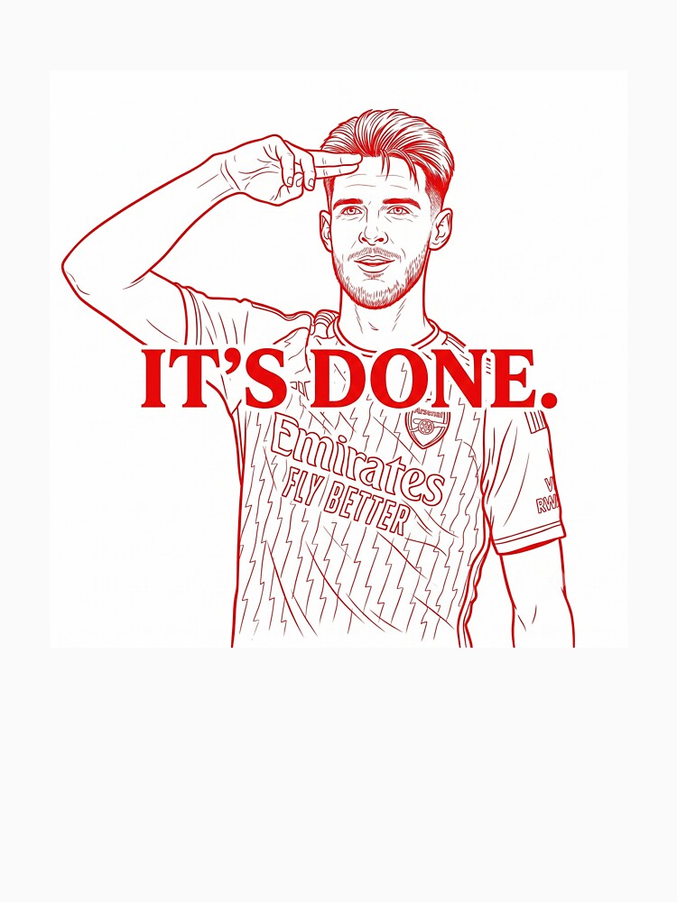 Declan Rice - It's Done by Dennis Line Art