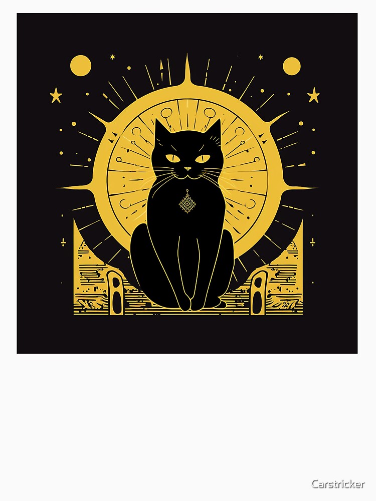 Cat Tarot Design Stricker by Carstricker T-Shirts, Hoodie, Sweatshirt | BlankRebels.com (Image 3)