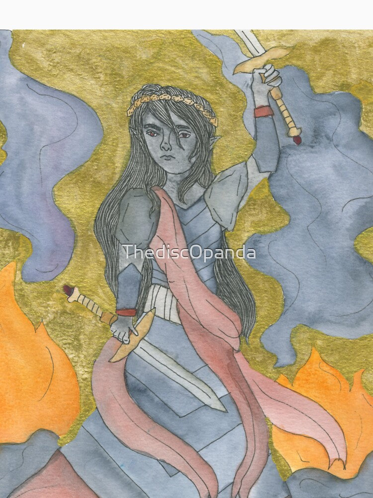 Goddess of war by Thedisc0panda T-Shirts, Hoodie, Sweatshirt | BlankRebels.com (Image 3)
