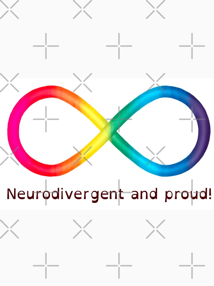 Neurodivergent and proud! by CripRevolution T-Shirts, Hoodie, Sweatshirt | BlankRebels.com (Image 2)