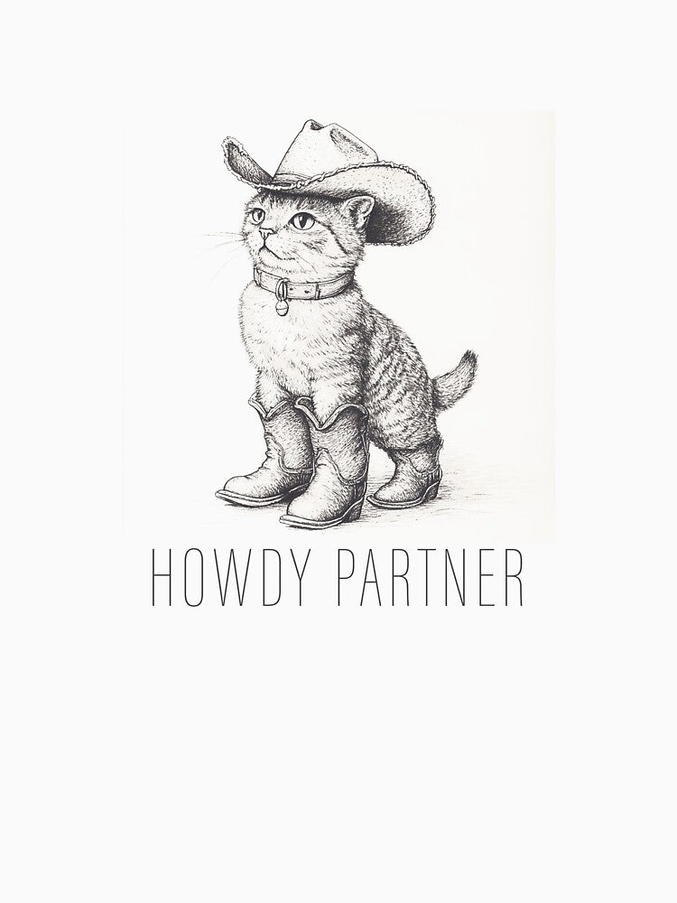 Cowboy Cat by 444DesignWorld T-Shirts, Hoodie, Sweatshirt | BlankRebels.com (Image 3)