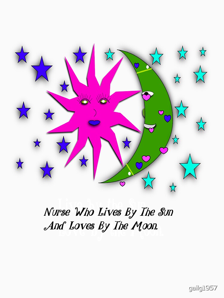 Nurse Sun Moon Quote T-Shirts, Hoodie, Sweatshirt