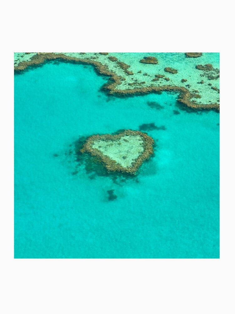 Coral Heart Island In The Ocean by LisaRoseDesigns T-Shirts, Hoodie, Sweatshirt | BlankRebels.com (Image 3)
