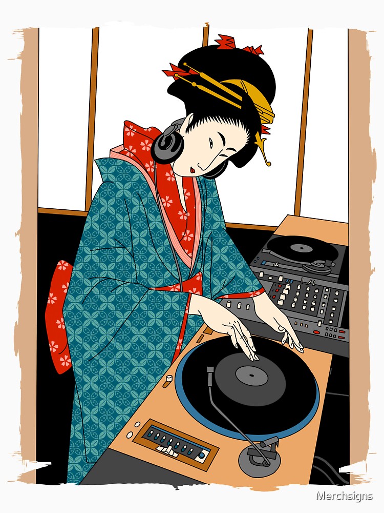 DJ Geisha by Design_for_merch T-Shirts, Hoodie, Sweatshirt | BlankRebels.com (Image 3)