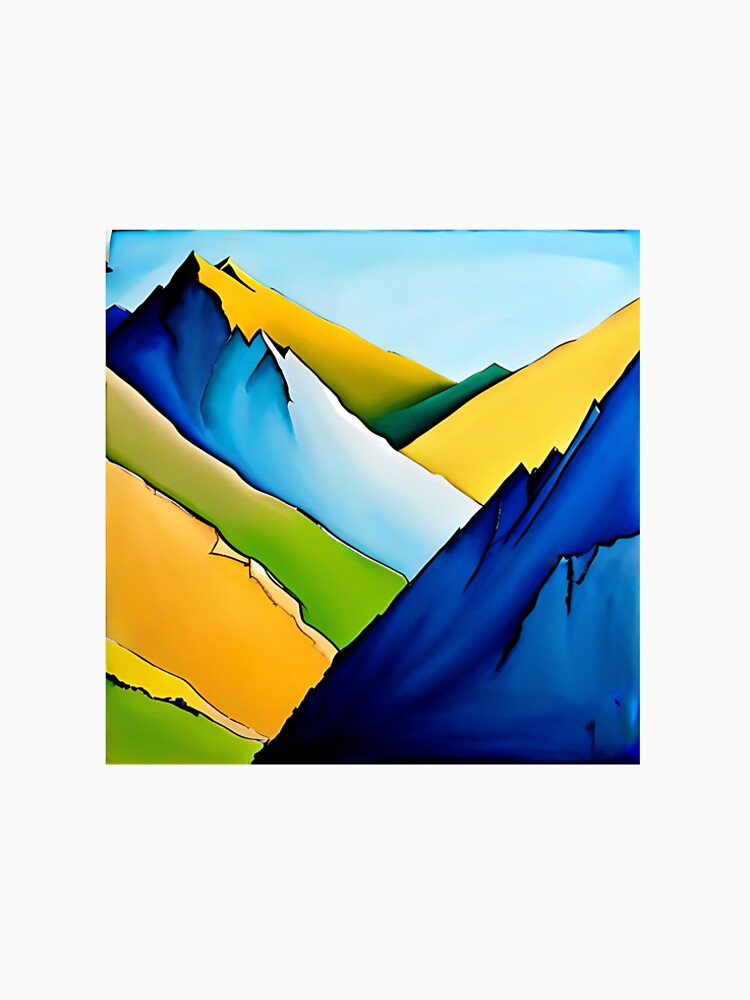 The mountains by AdventureOKArt
