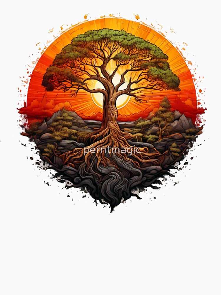 Tree of Life  Pullover Hoodie by perntmagic T-Shirts, Sweatshirt | BlankRebels.com (Image 3)
