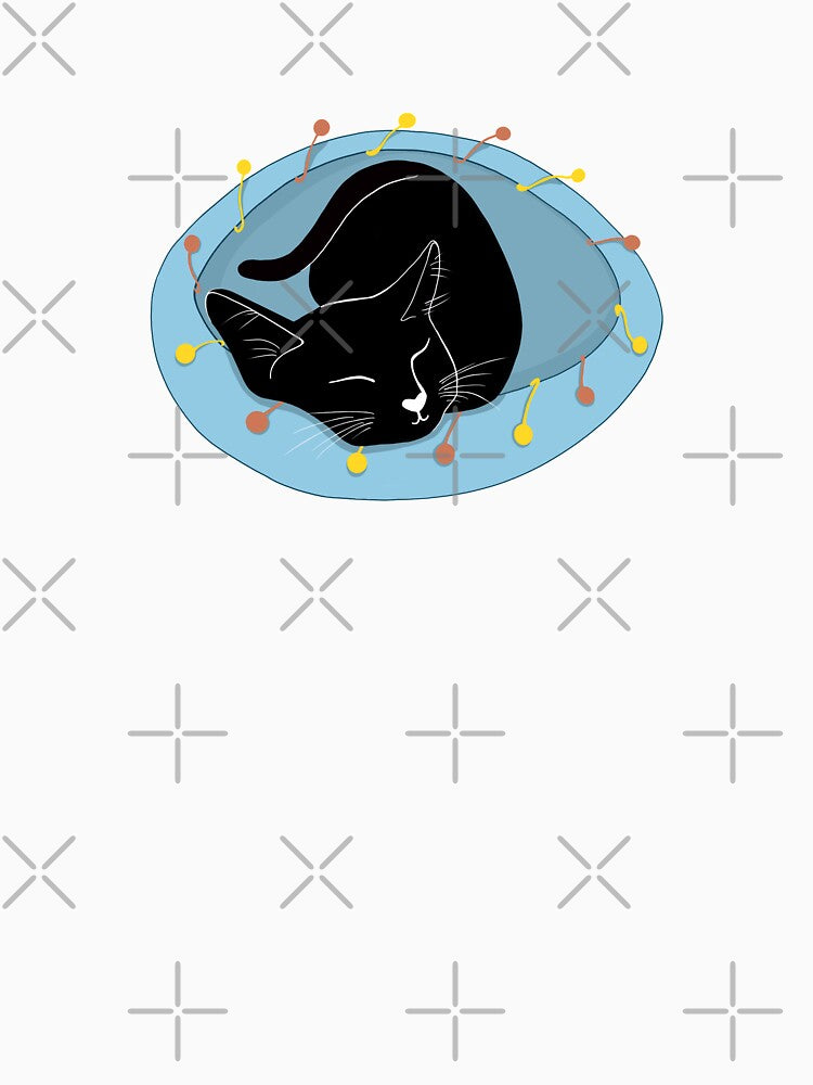 Sleeping cutie (black background) by ONLINE DISTRICT T-Shirts, Hoodie, Sweatshirt | BlankRebels.com (Image 3)