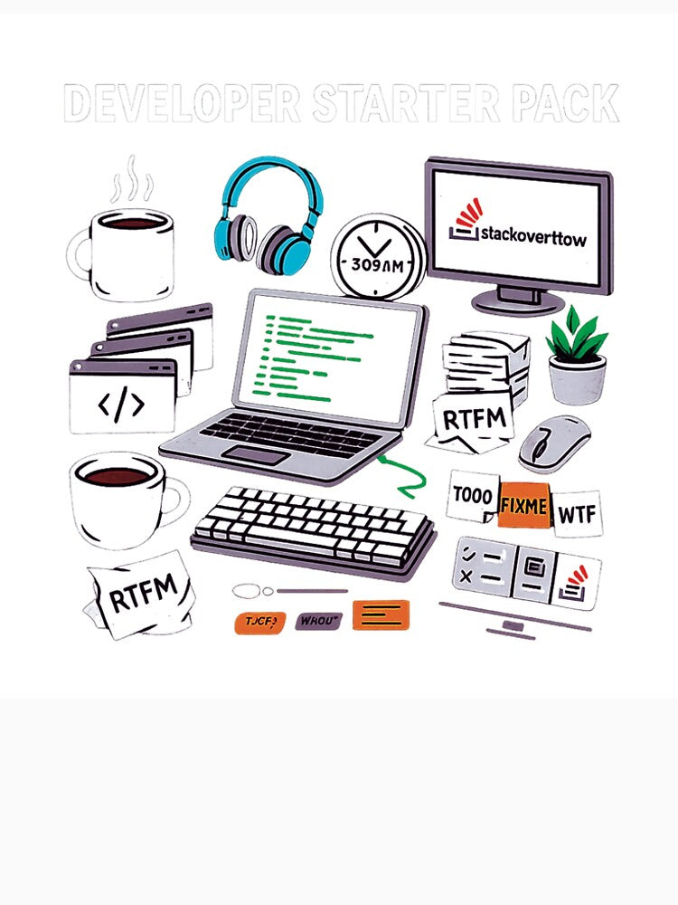 Essential Kit for Every Developer by DevDrip1 T-Shirts, Hoodie, Sweatshirt | BlankRebels.com (Image 2)