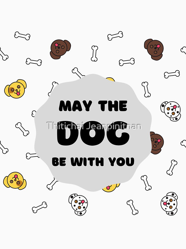 May The Dog Be With You by Hatomomox T-Shirts, Hoodie, Sweatshirt | BlankRebels.com (Image 3)