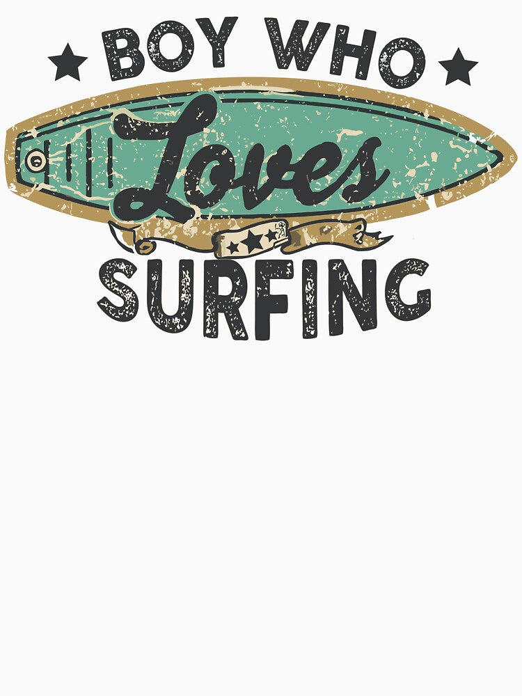 Boy Who Loves Surfing T-Shirts, Hoodie, Sweatshirt