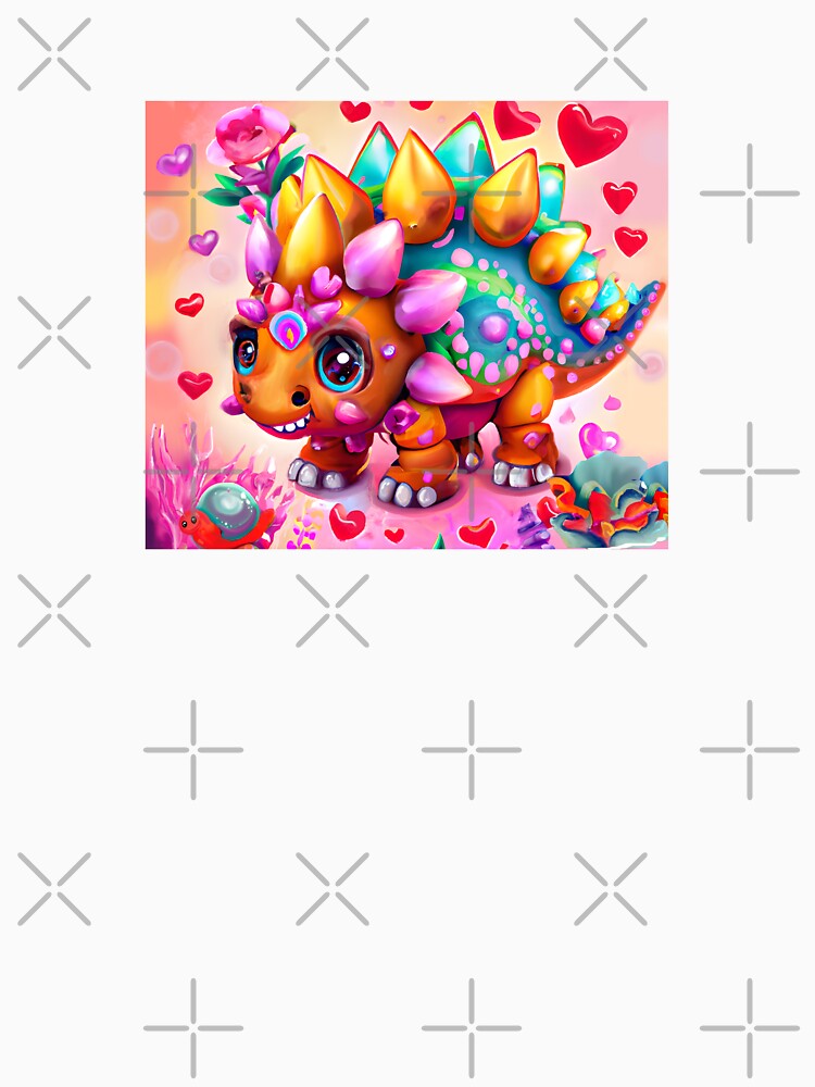Rainbow Ankylosaurus by centaurydesigns T-Shirts, Hoodie, Sweatshirt | BlankRebels.com (Image 3)