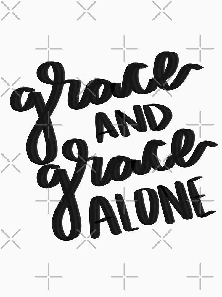 Grace Alone by Egodcounseling T-Shirts, Hoodie, Sweatshirt | BlankRebels.com (Image 3)