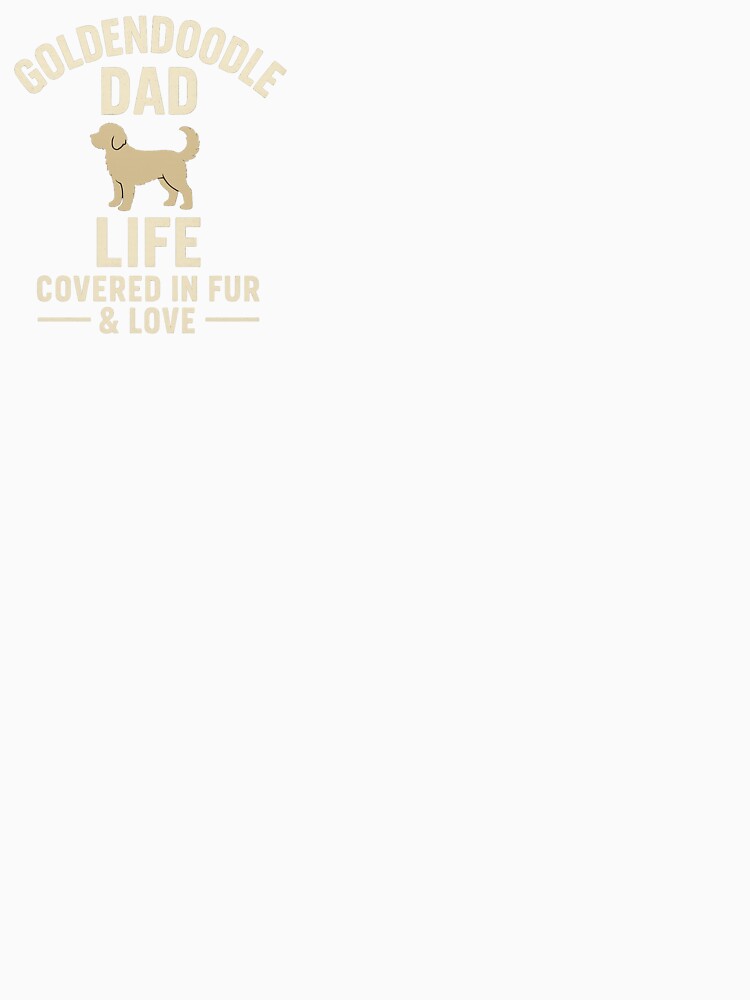 Goldendoodle Dad Life – Covered in Fur & Love by Sniffsquad apparel T-Shirts, Hoodie, Sweatshirt | BlankRebels.com (Image 3)