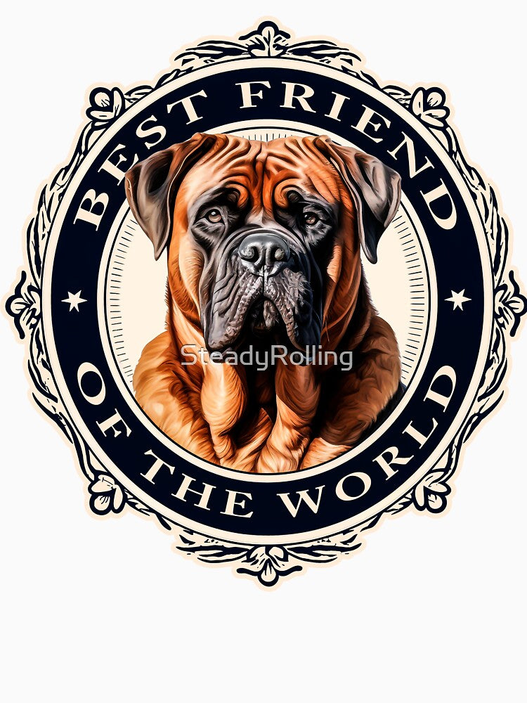 Best Friend Bullmastiff by SteadyRolling T-Shirts, Hoodie, Sweatshirt | BlankRebels.com (Image 3)