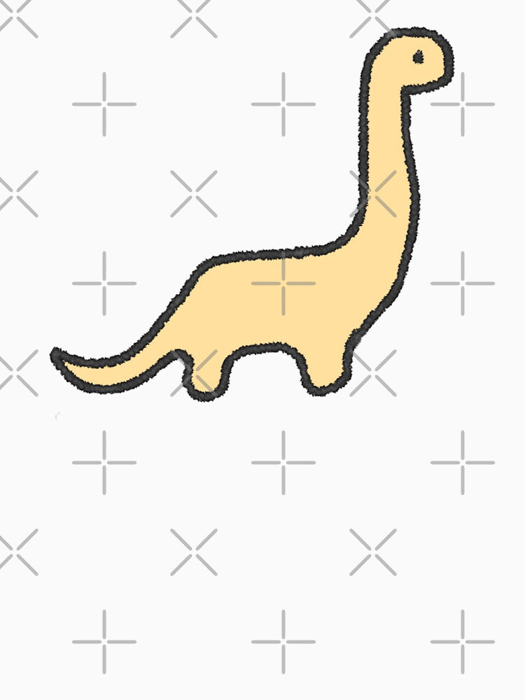 Yellow Brontosaurus by bassoongirl123 T-Shirts, Hoodie, Sweatshirt | BlankRebels.com (Image 3)