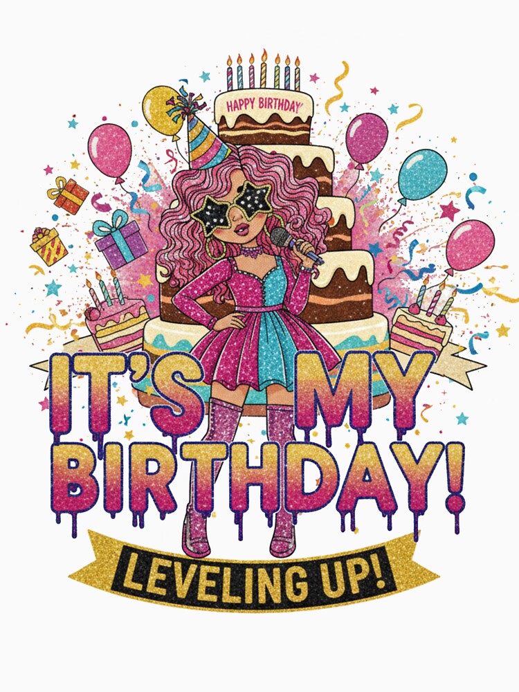 It's My Birthday - Leveling Up Party Tee by Pixie Pop Hoodie, Sweatshirt | BlankRebels.com (Image 3)