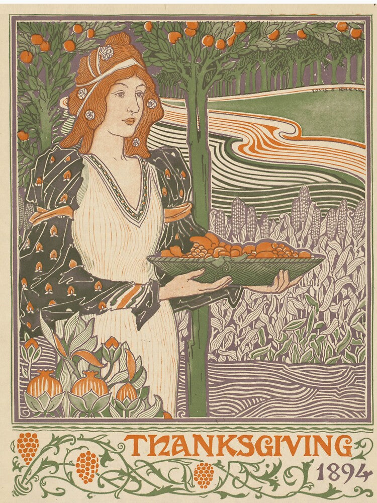 Vintage Thanksgiving Foods and Feasts (1894) by BravuraMedia T-Shirts, Hoodie, Sweatshirt | BlankRebels.com (Image 3)