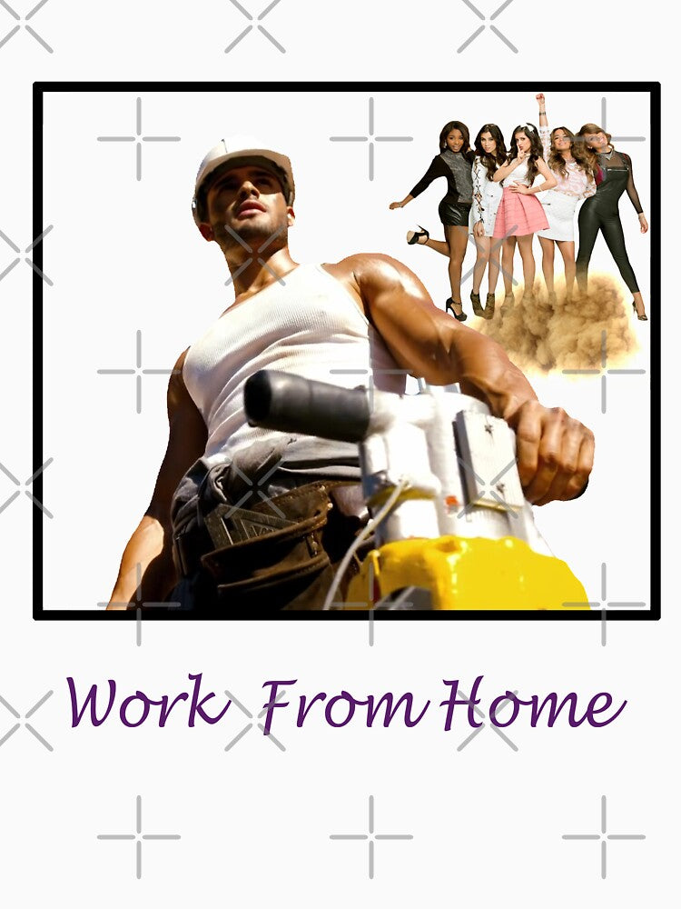 work from home by nightmare2002 T-Shirts, Hoodie, Sweatshirt | BlankRebels.com (Image 3)