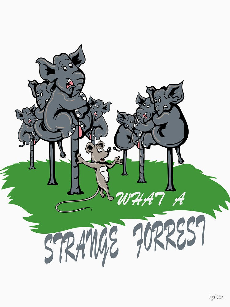 Strange Elephant Forrest by tpixx