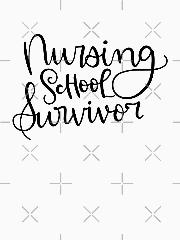 Nursing School Survivor by Miaramar T-Shirts, Hoodie, Sweatshirt | BlankRebels.com (Image 3)