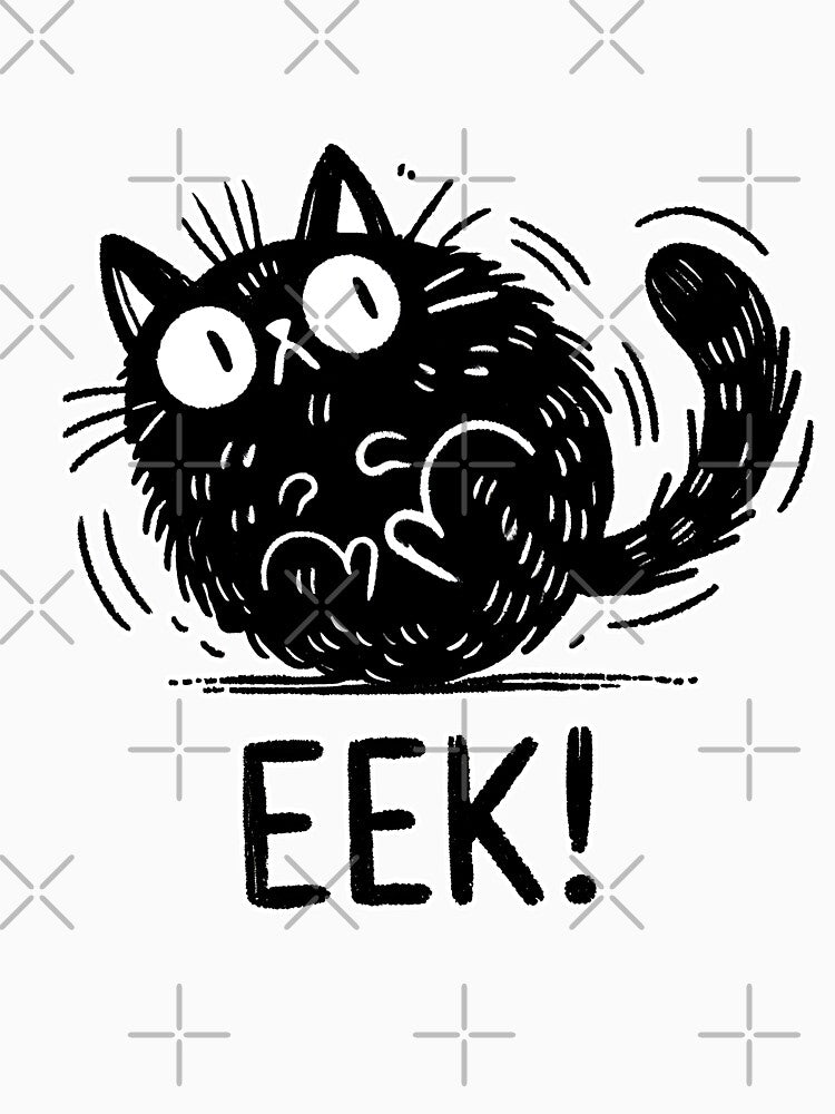 Cat EEK! by Thak24 T-Shirts, Hoodie, Sweatshirt | BlankRebels.com (Image 3)