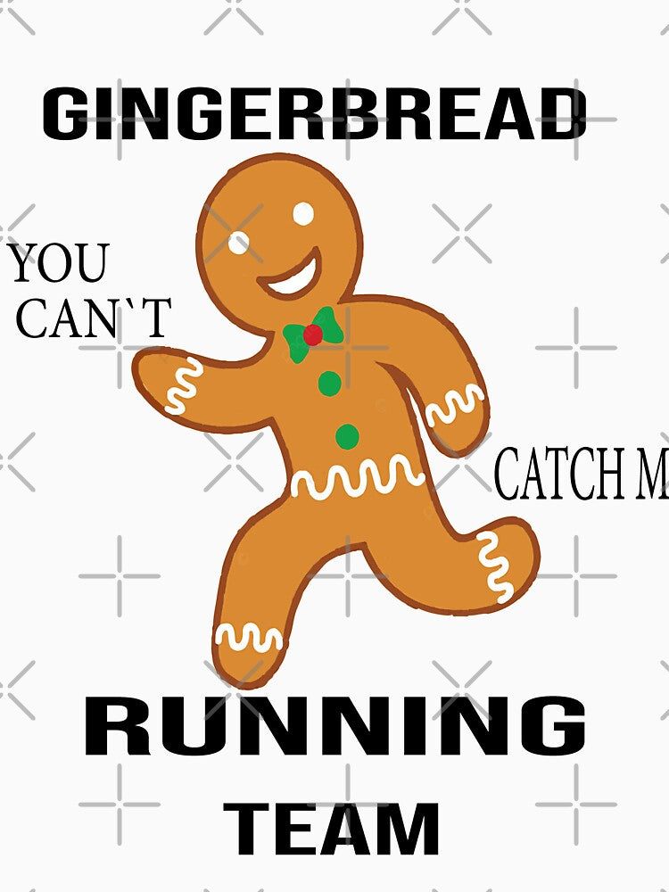 Gingerbread Running Team by Azhastor T-Shirts, Hoodie, Sweatshirt | BlankRebels.com (Image 3)