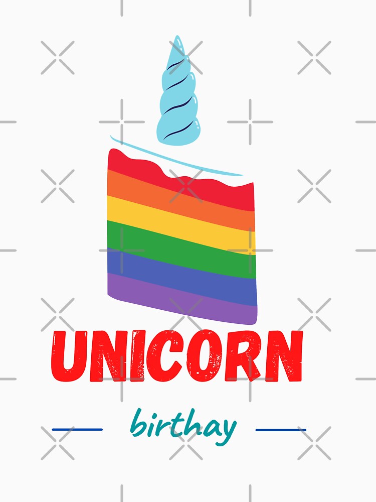 Unicorn birthay by Desibeau T-Shirts, Hoodie, Sweatshirt | BlankRebels.com (Image 3)