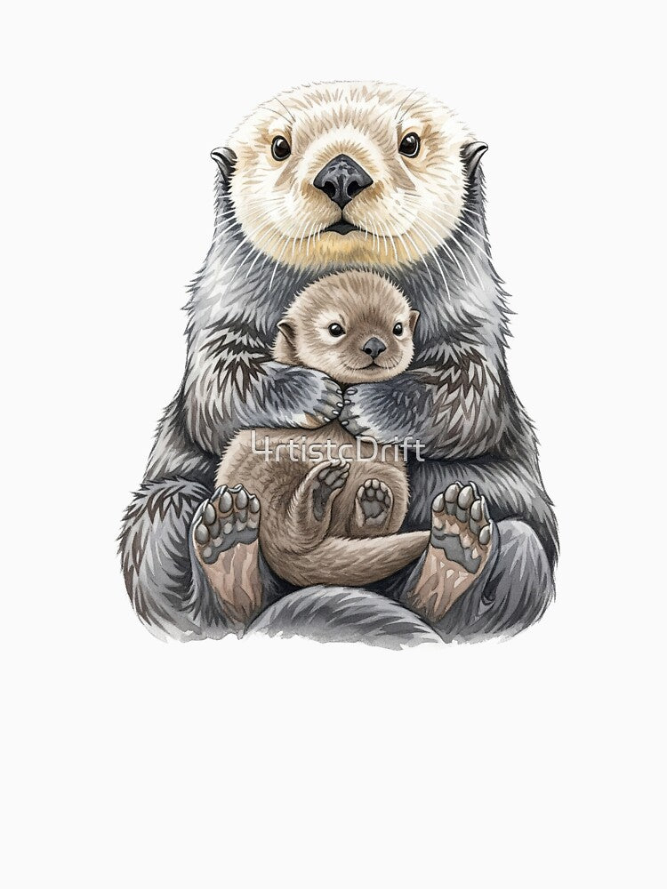 Otterly Cute by 4rtistcDrift T-Shirts, Hoodie, Sweatshirt | BlankRebels.com (Image 3)