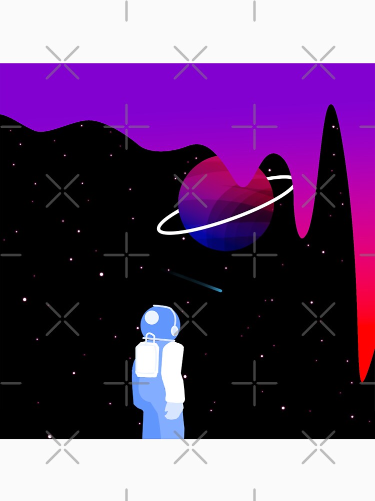Vaporwave Space by Bien Design T-Shirts, Hoodie, Sweatshirt | BlankRebels.com (Image 3)