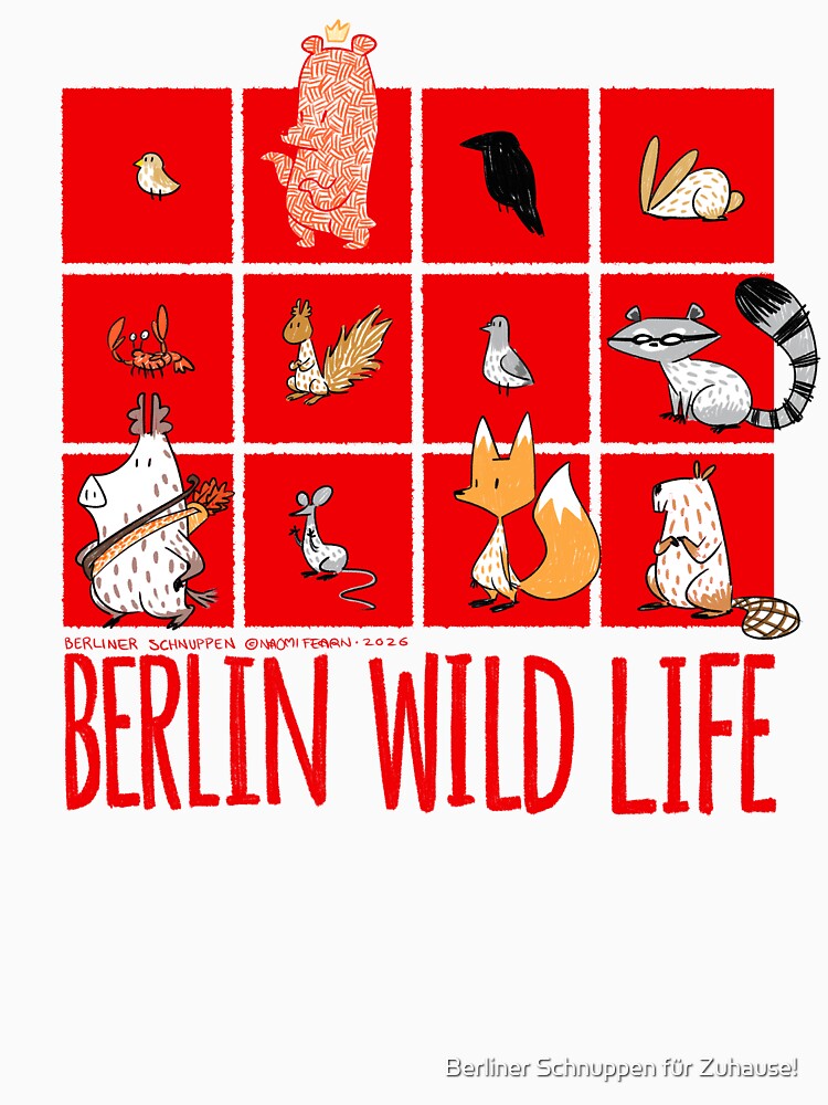 Berlin Wildlife by Berliner Schnuppen für Zuhause! T-Shirts, Hoodie, Sweatshirt | BlankRebels.com (Image 3)