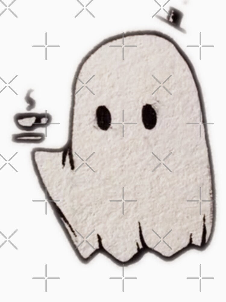 Tea Ghost Doodle by RLAmaro T-Shirts, Hoodie, Sweatshirt | BlankRebels.com (Image 3)