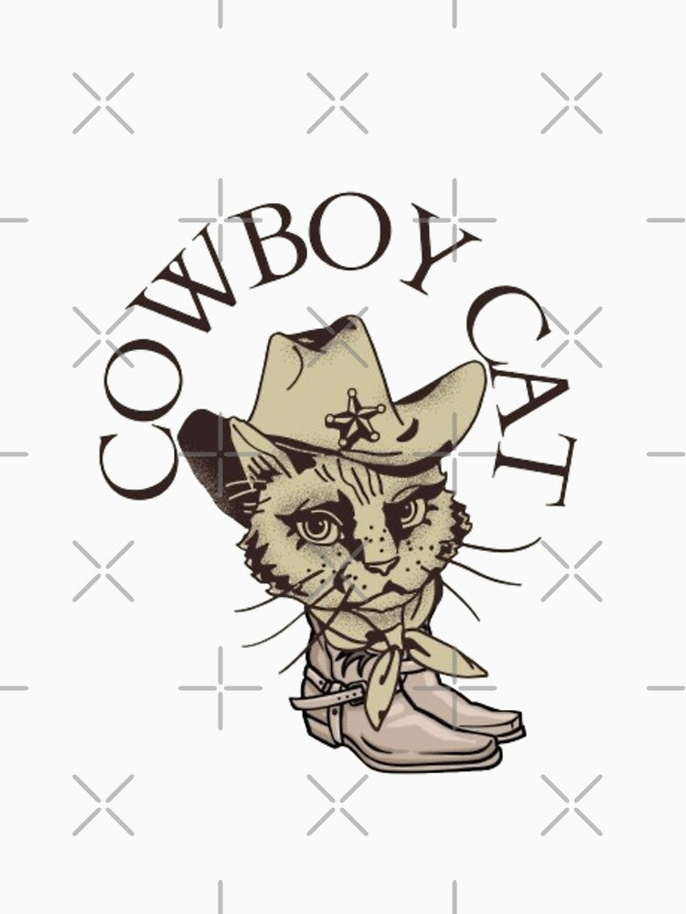 Cowboy Cat by wykystore T-Shirts, Hoodie, Sweatshirt | BlankRebels.com (Image 3)